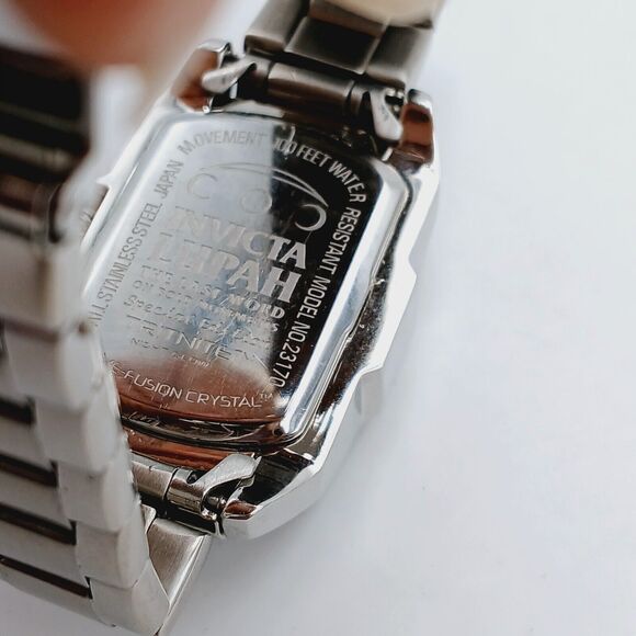 INVICTA Special Edition LUPAH 23170 Stainless Steel Rectangle Dial Watch Blue - Picture 8 of 15